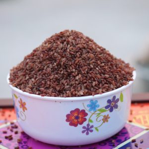 আমন ফুল ফাইবার লাল চাল। ১০ কেজি