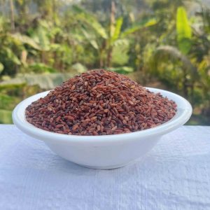 আউশ ফুল ফাইবার লাল চাল। ১৫ কেজি
